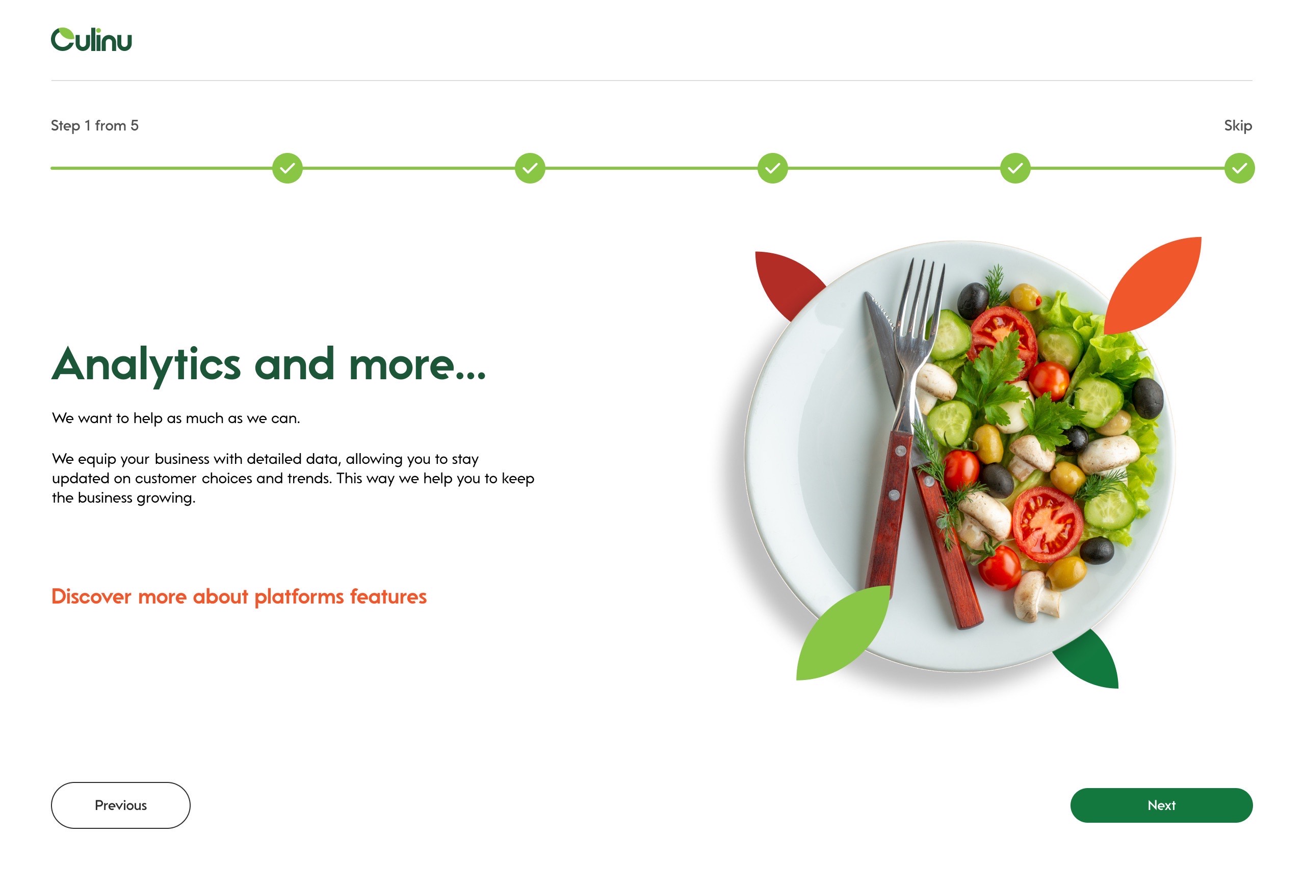 Culinu - AI-powered personalized culinary platform